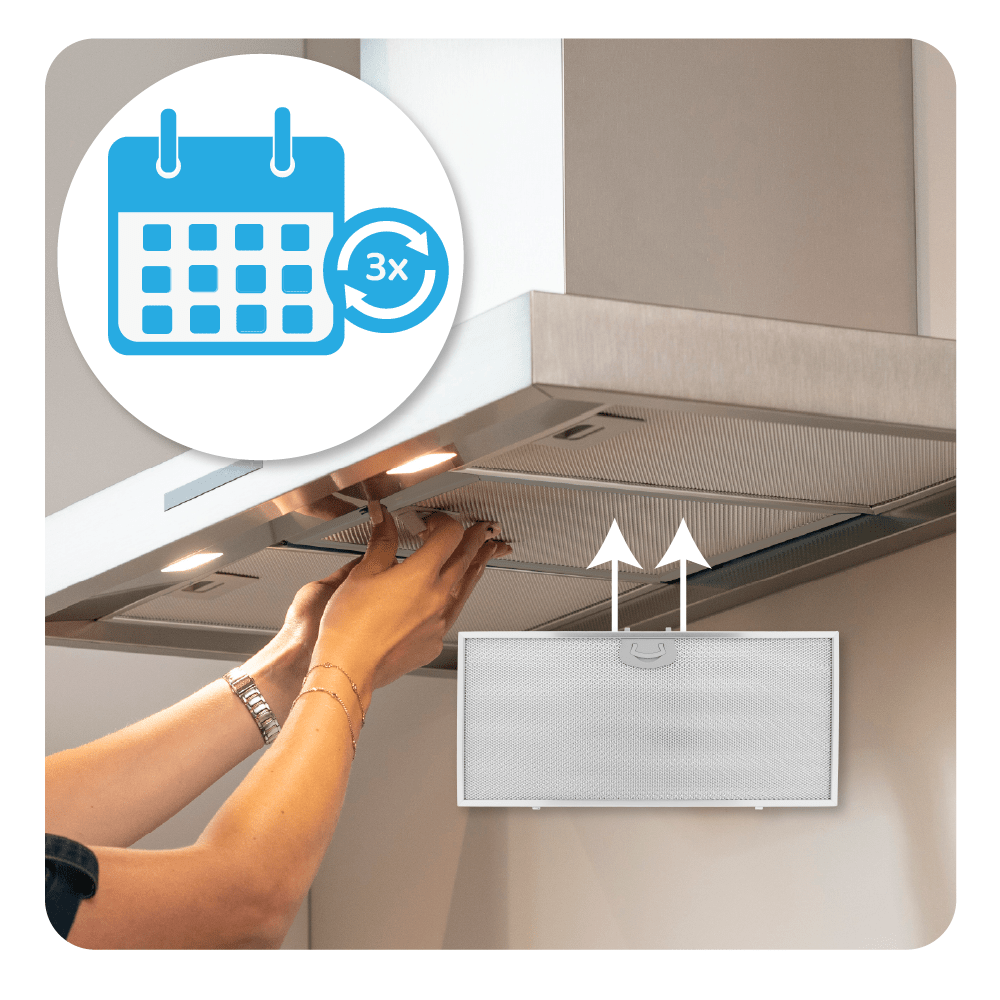 Metaalfilter 480x220mm geschikt voor Airone ACFMAA9X48X22MC000
