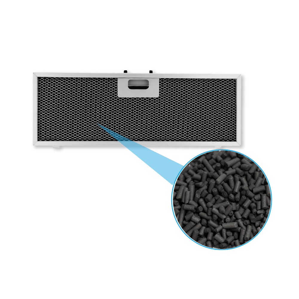 Longlife Koolstoffilter geschikt voor Electrolux OdourClean Plus MCFB86PL / 9029865830