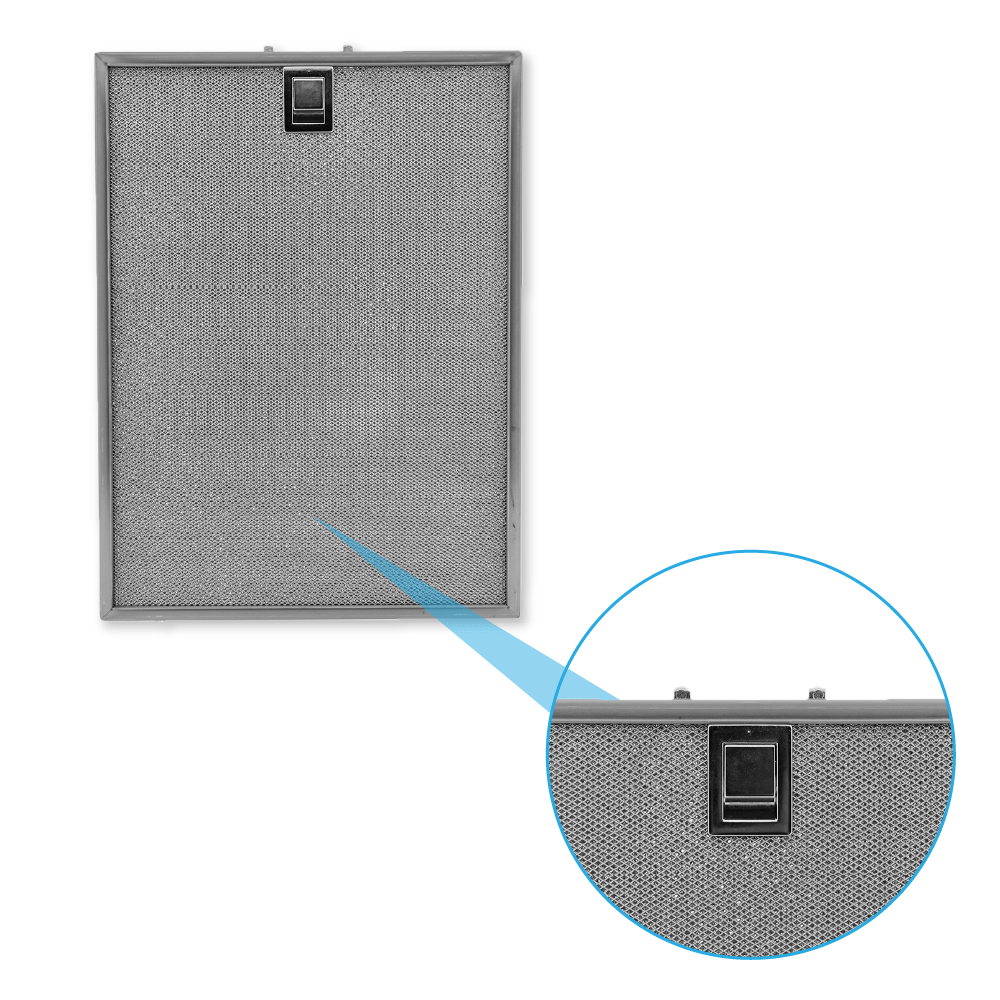 Miele Metaalfilter 375x280mm 8270321