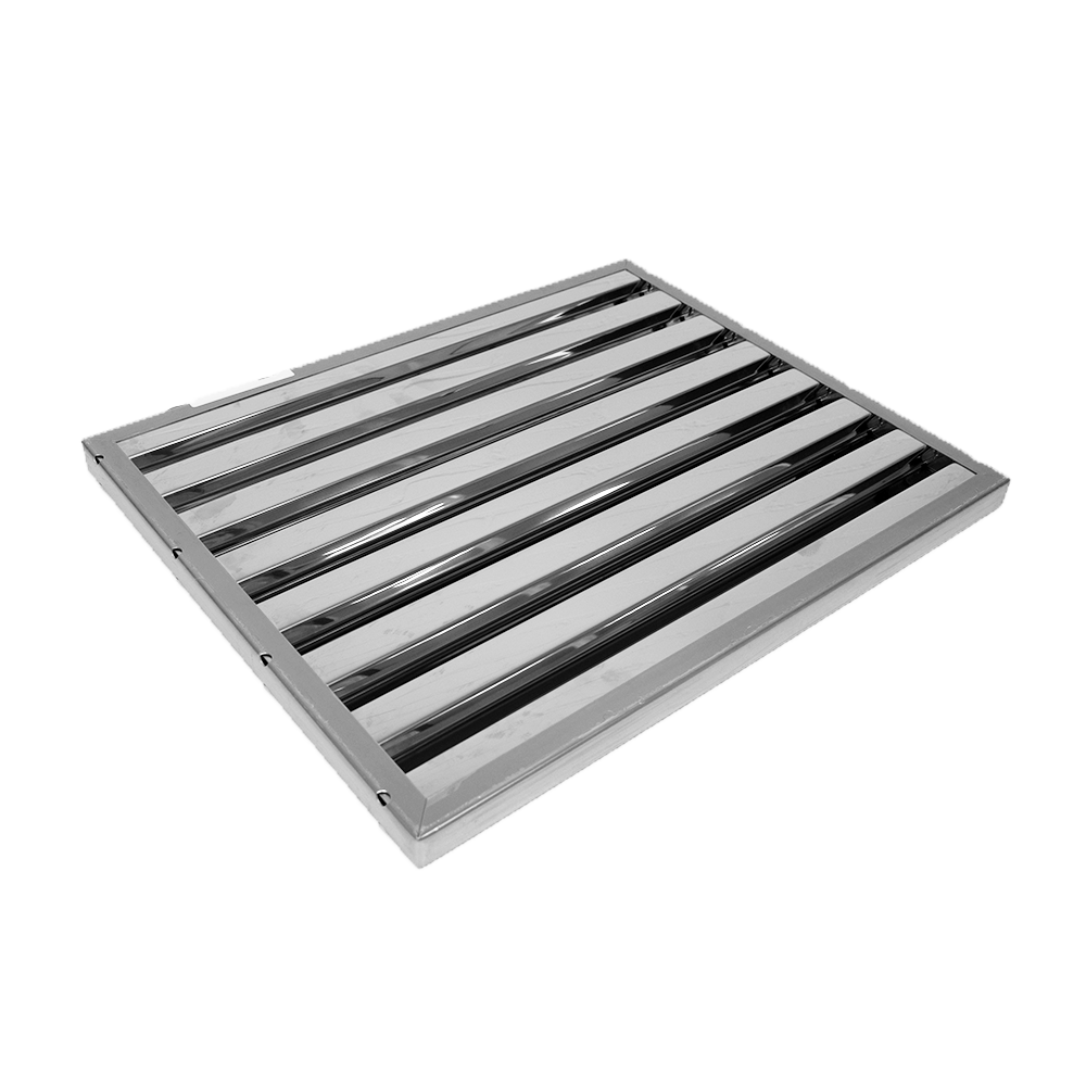 Lamellenfilter 500x400x25mm (Type B) voor Horeca Afzuigkap
