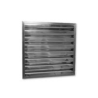 Lamellenfilter 400x400x25mm (Type B) voor Horeca Afzuigkap