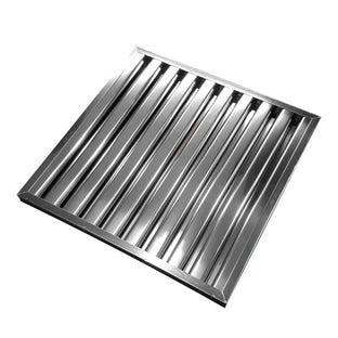 Lamellenfilter 500x500x25mm (Type B) voor Horeca Afzuigkap