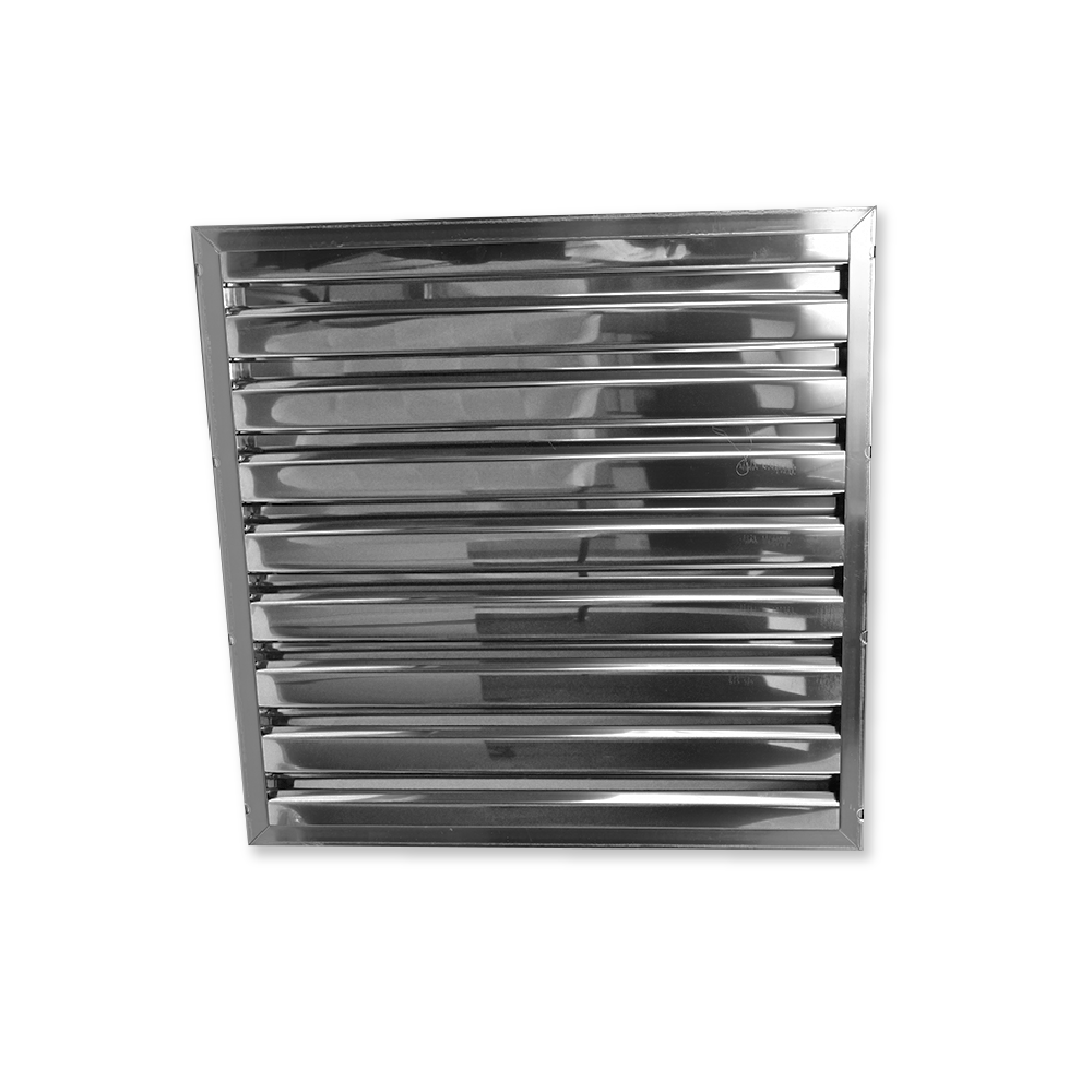 Lamellenfilter 450x450x25mm voor Horeca Afzuigkap