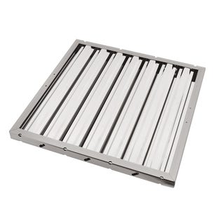 Lamellenfilter 400x400x25mm (Type A) voor Horeca Afzuigkap