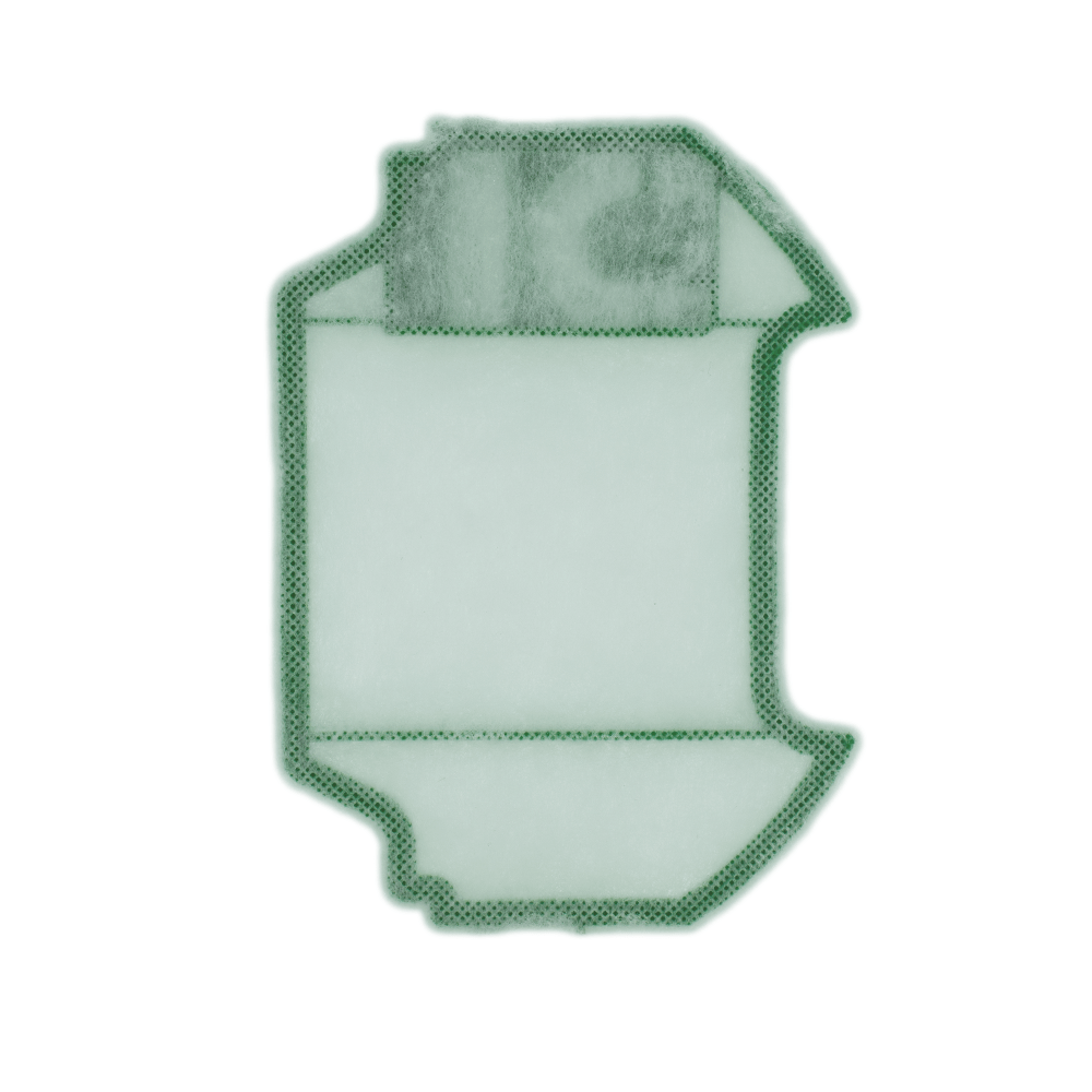 Motorbeschermingsfilter Stofzuiger geschikt voor Vorwerk Kobold VK7 (3St.)
