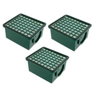 Hygiëne-Microfilter Stofzuiger geschikt voor Vorwerk Kobold VK130 / VK131 (3St.)