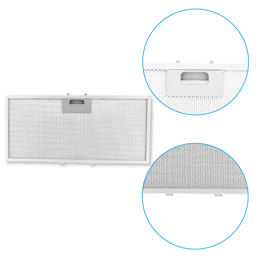 Elica Metaalfilter 200x429mm GRI0088006A