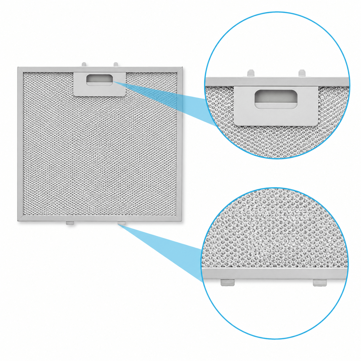 Turboair Metaalfilter 357x270x9mm GRI0121275A