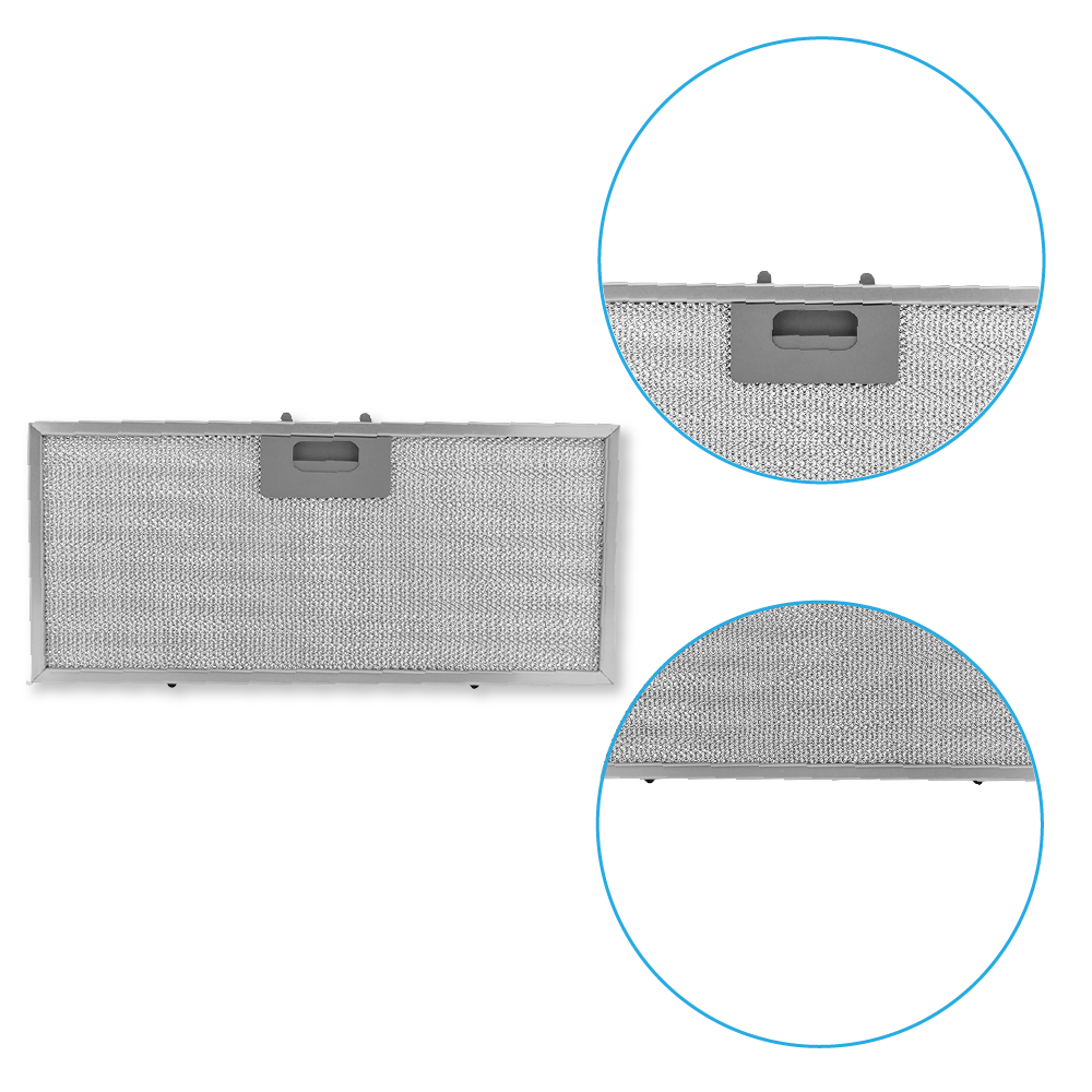 Elica Metaalfilter 386X173mm GRI0151365A