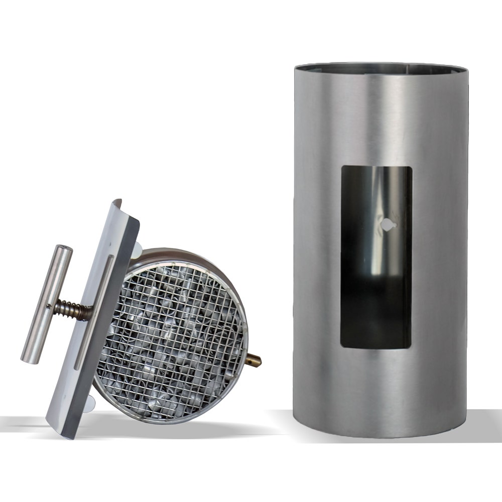 ABCAT® Houtrookfilter Ø150x300mm RVS