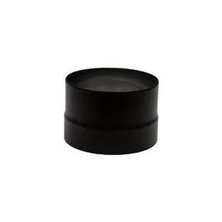 ABCAT® Aansluitstuk Afwaterend RVS Ø150mm | 2mm dikte Zwart