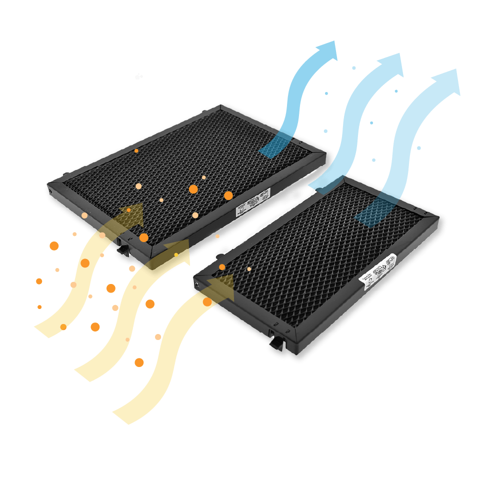 Falmec Carbon.Zeo Microtech Regenereerbare Filter KACL.967/ KACL.1055 / VERSO EASY