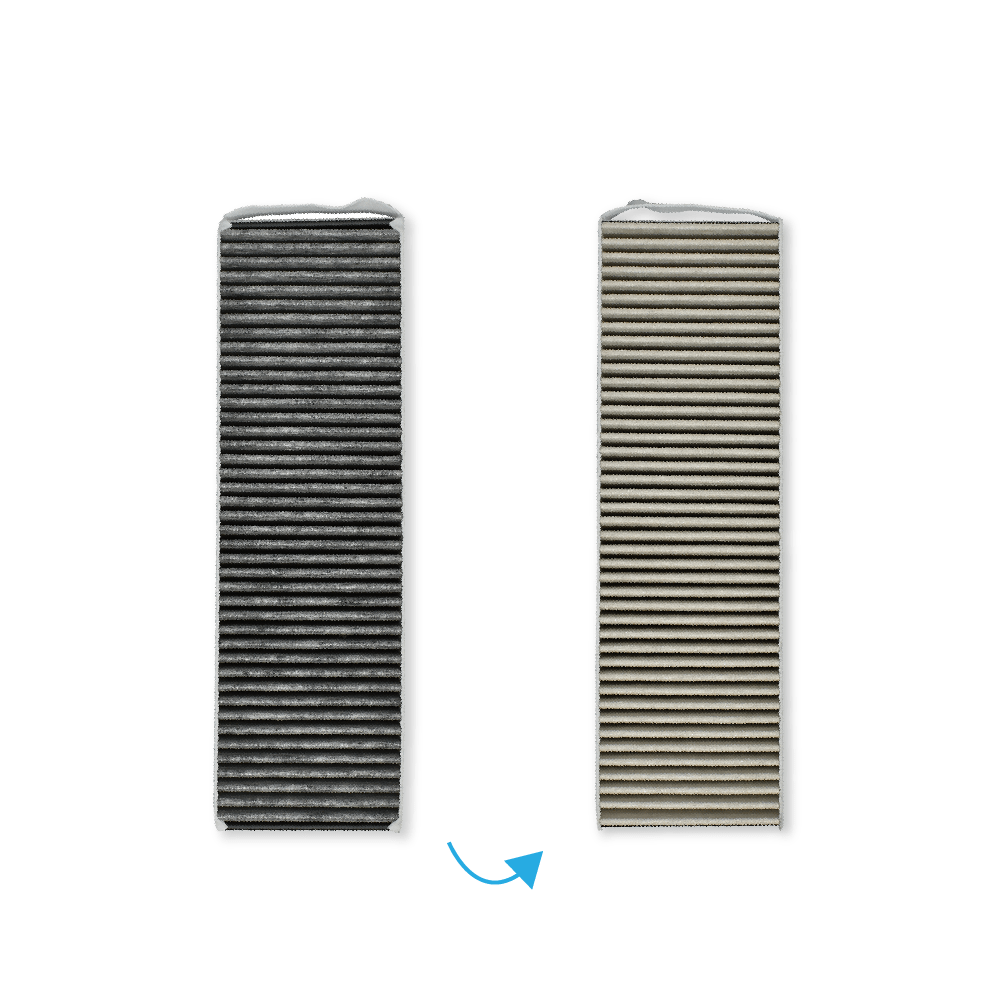 Koolstoffilter PUAKF / GFES / GFESP (anti-visgeur) geschikt voor Bora Pure / X Pure / S Pure / M Pure