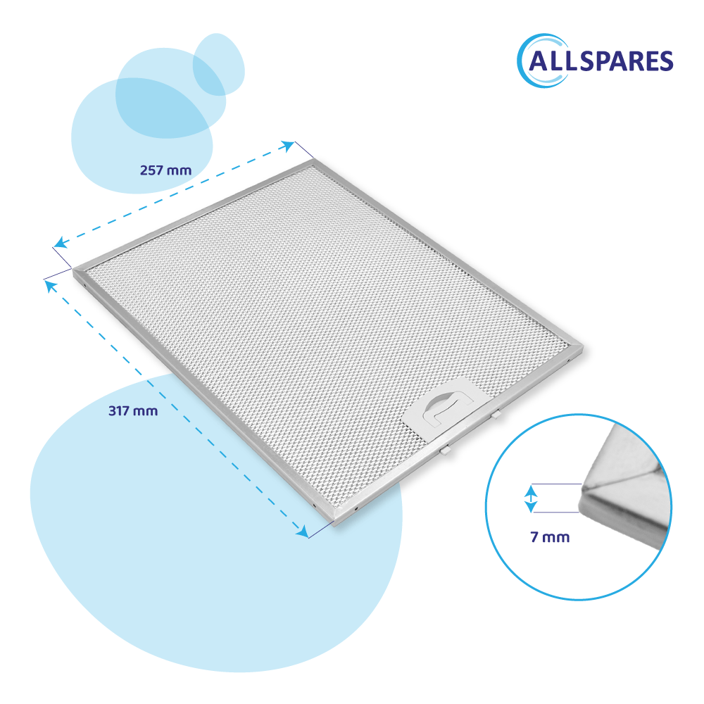 4x AllSpares Filtre à charbon pour Bosch CS-52 | Leroy Merlin