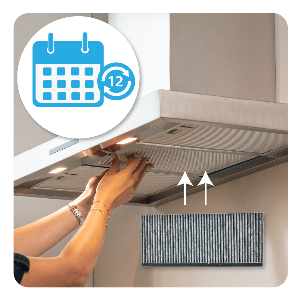 CleanAir Koolstoffilter geschikt voor Bosch 17006837