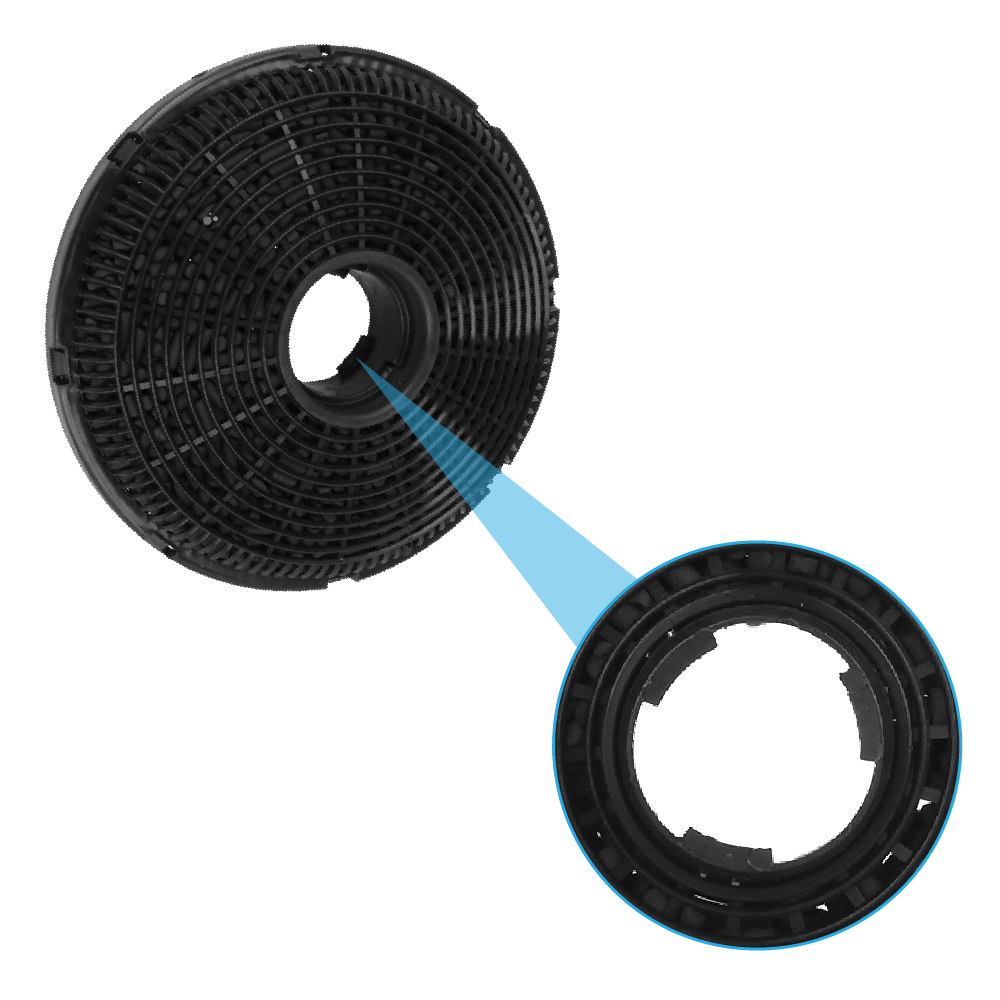 Beko Koolstoffilter 9197068268 (2st.)
