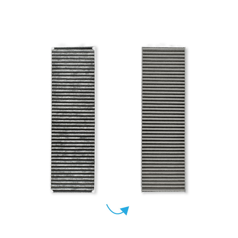 CleanAir Koolstoffilter geschikt voor Gaggenau CA282110 / 17000822