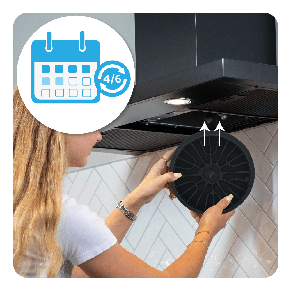 Koolstoffilter geschikt voor Neff 796390 / 00796390 (2St.)