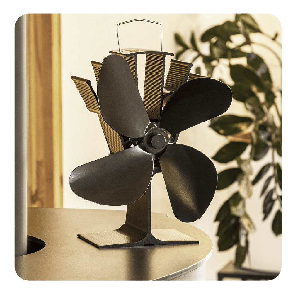 HI Kachelventilator voor Houtkachel
