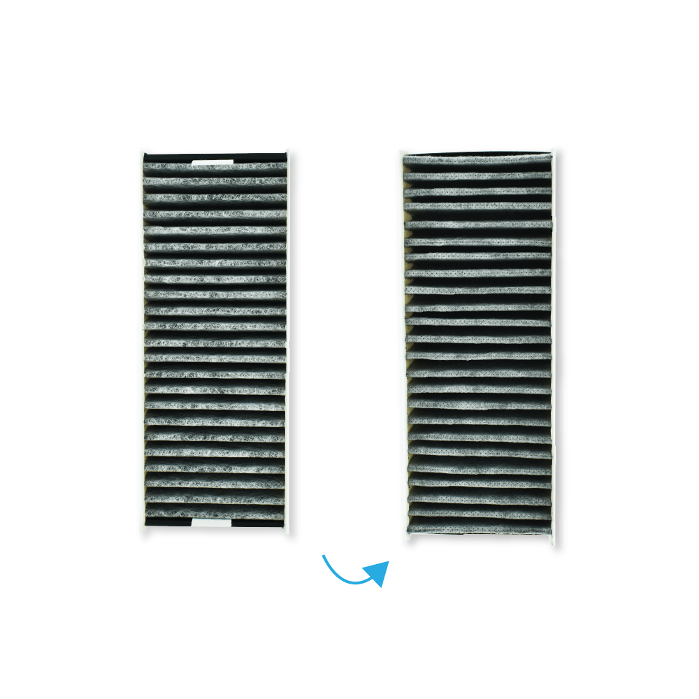 CleanAir Premium Koolstoffilterset Made in Germany met Extra Actieve Koolstof geschikt voor Siemens set 17007113 / HZ9VRUD0