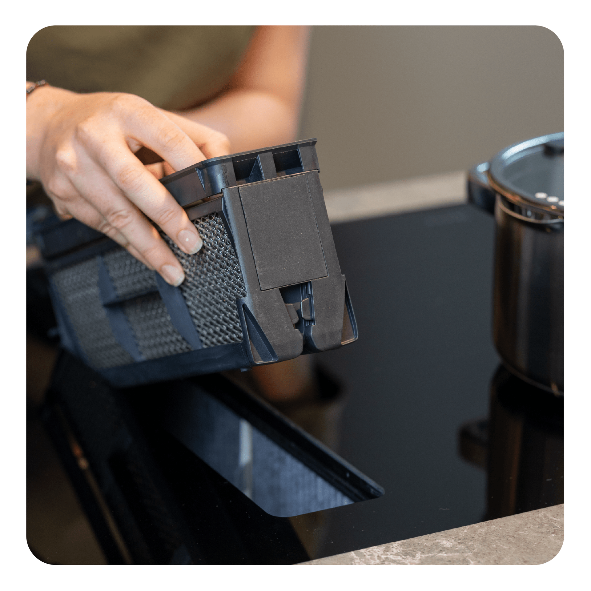 CleanAir Koolstoffilter geschikt voor Gaggenau CA282110 / 17000822