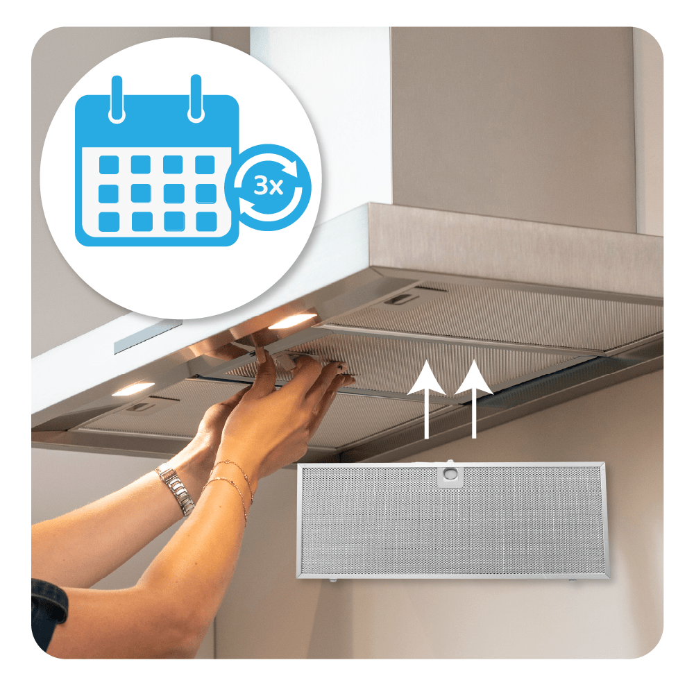 Electrolux Metaalfilter 160x424mm 50286533000 (2st.)