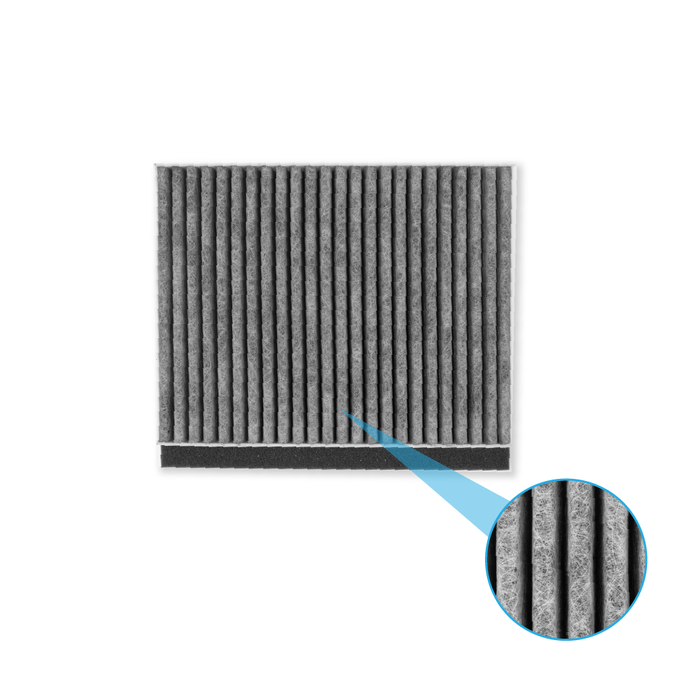 Blaupunkt CleanAir Koolstoffilter 17006595 voor schachtbreedte van 260 mm
