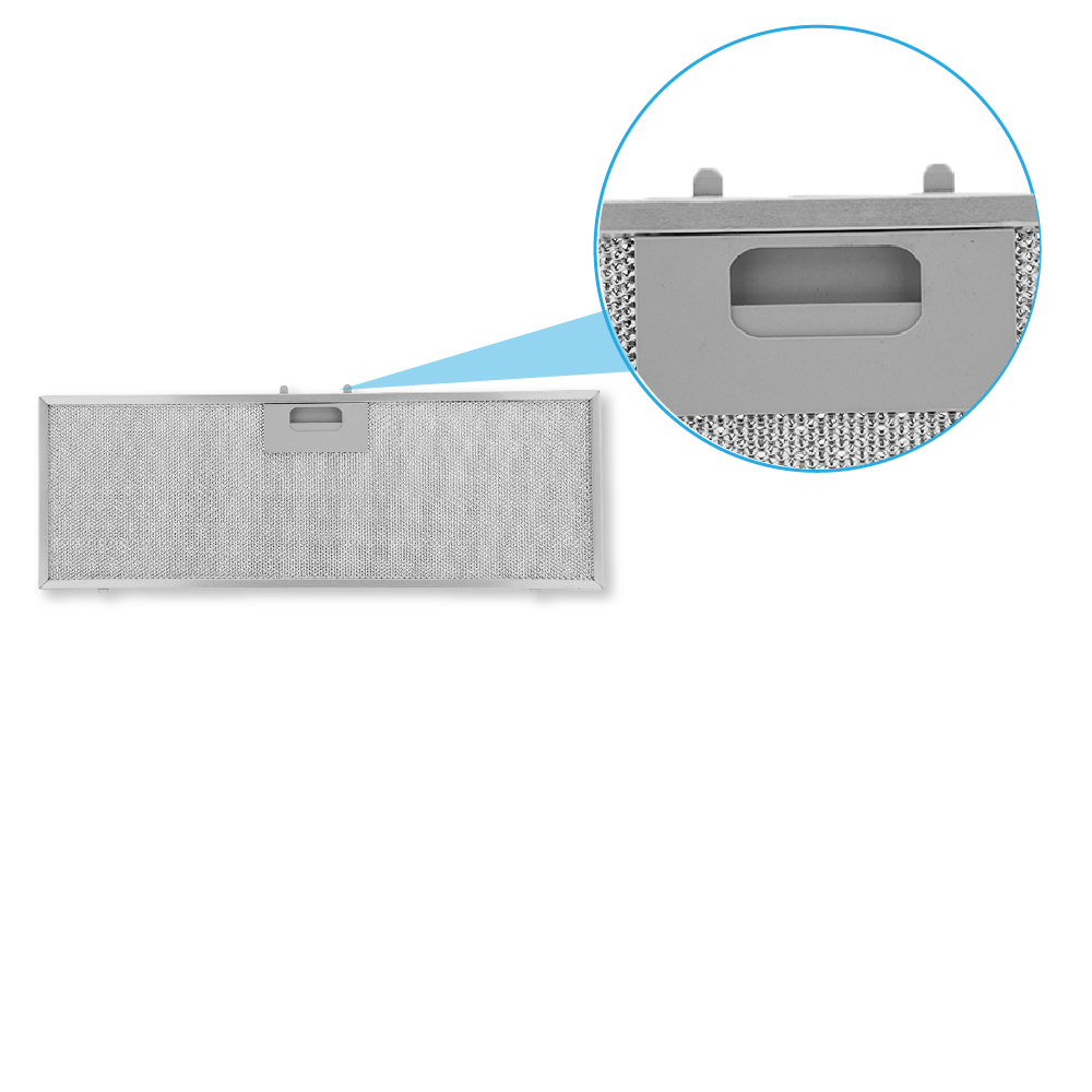 Bosch Metaalfilter 456x159mm 11004992