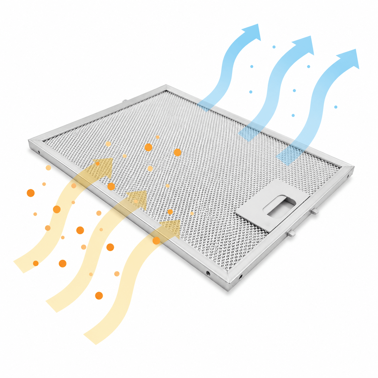 Metaalfilter 305x267mm geschikt voor Electrolux 4055250429