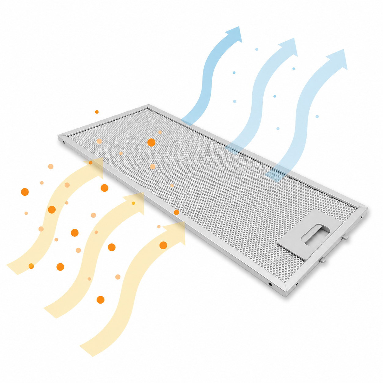 Electrolux Metaalfilter 456x185x8mm 4055241147