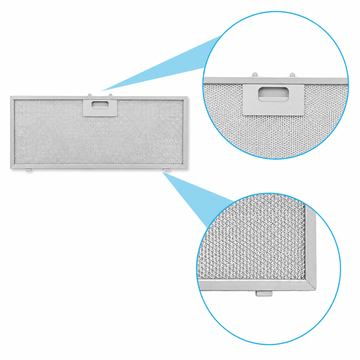Electrolux Metaalfilter 460x178x9mm 4055379723