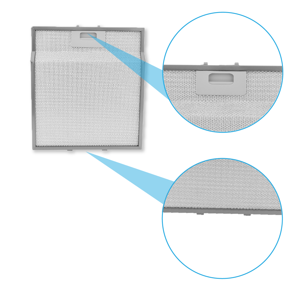 Candy Metaalfilter 314x283x9mm 49023414