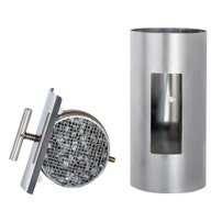 ABCAT® Houtrookfilter Ø130x300mm RVS