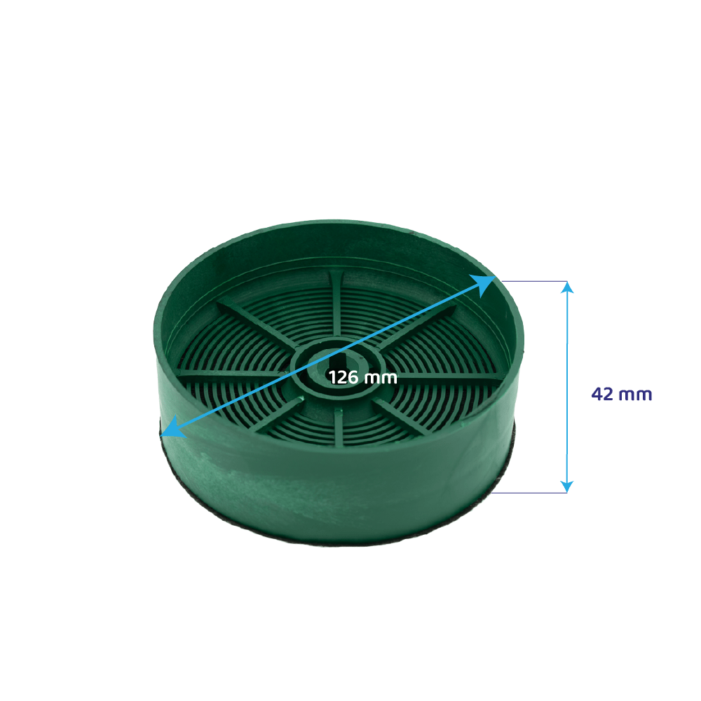Longlife Koolstoffilter geschikt voor Blaupunkt 5Z9121X1 (2St.)