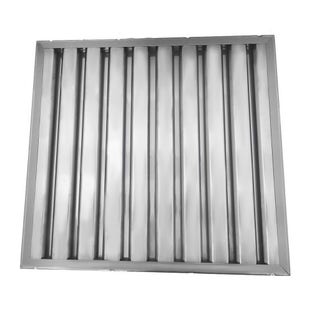 Lamellenfilter 495x495x25mm voor Horeca Afzuigkap