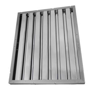 Lamellenfilter 450x480x25mm voor Horeca Afzuigkap