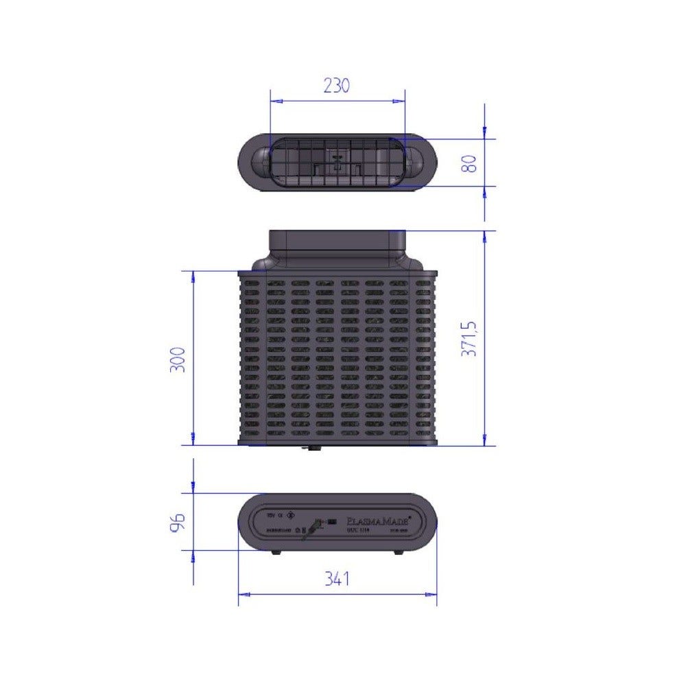 PlasmaMade Plasmafilter voor Pelgrim HF4003
