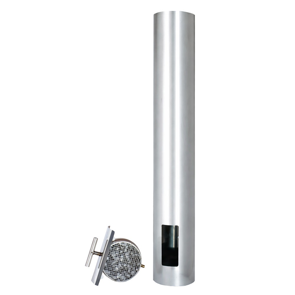 ABCAT® Houtrookfilter Ø150x1000mm RVS